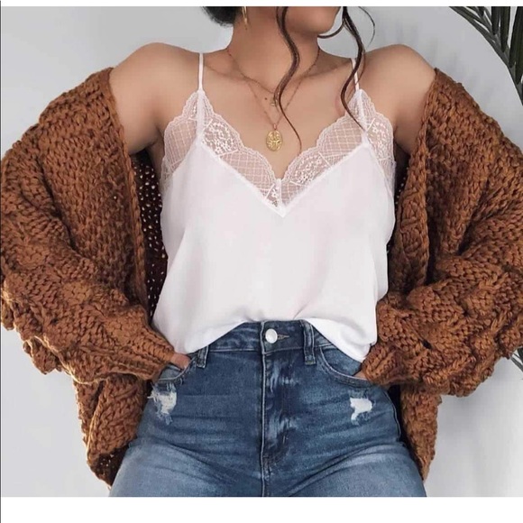 “Savannah” Lace cami Ivory - Picture 3 of 6